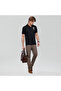 Men’s Slim Fit 3D Lion Embroidery Lycra Pique Polo - 2