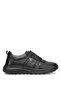 Elit 26Ysluyc129C Men's Genuine Leather Casual Shoes Black