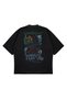 Unisex Oversize Casablanca Roma Printed Boxy Fit Thick Fabric (240Gsm) T-Shirt - 2