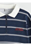 Sparkling Choices from Shining Store Devrik Roba Collar Striped Boy's T-Shirt - 4