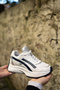 Ashe (83147 Sms) File Detailed Inner Orthopedic Laced Non-Slip Sole Sneaker - 2
