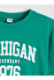 Green Printed Boy's T-Shirt - 2