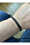 Men's Steel Bracelet - Modern White Mesh Design, Bracelet for Lover, Spouse, Father - 3