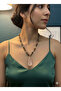 Onyx & Pink Quartz Natural Stone Handmade Necklace - 2