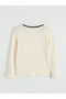 Lcw Kids Bow Detailed Crew Neck Girls' T-Shirt - 3