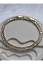 Unbreakable Steel Rectangular Gold Color Waterway Bracelet - 4