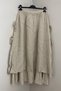 Women's Italian Beige Lace Detailed 2-Piece Shirt and Skirt Linen Set - 4