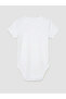 M&B Collection Mavi Patterned Male Baby Short Sleeve Snap Closure Body 3-Pack - 5
