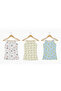Patterned Girls' Corded Strap Tank Tops Economic Pack of 6 - 4