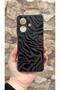 Oppo A3 Compatible Zebra Patterned Silicone Shock Absorbing Classic Protective Rubber Case - 2