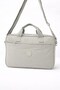 Unisex Klinkır Dark Gray Color Waterproof Crossbody Bag with Laptop Compartment for Documents and Laptop - 6
