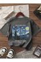 Van Gogh Printed Crew Neck 100% Cotton Printed Short Sleeve Kids and Teenagers T-Shirt
