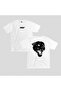Savage Printed White Oversize Unisex T-Shirt Basic Comfortable Fit Daily Tshirt