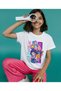 Huntrix Anime T-Shirt - Rumi Mira Zoey Character Girls' White T-Shirt