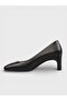Women's Winter 11cm Closed Heel Shoes - 494 5355 - Black - 3