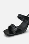 Aster Women's Heeled Double Strap Slippers A012 - K23315 - 5