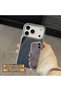 iPhone 17 Compatible - Mirror Cover with Transparent Camera Frame and Silver Protrusion Case - 4