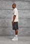 Men's T-Shirt 067 Washable Cream Oversize Printed Crew Neck Cotton - 4
