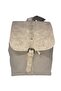 Vintage Canvas Single Compartment Drawstring Cover Design Travel Camping School Daily Backpack 24X35Cm - 2