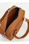 Leather-look women's shoulder bag