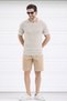 Polo Neck Knitwear Men's Cotton T-Shirt - 3