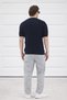 Crew Neck Knitwear Men's Cotton T-Shirt - 5