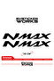 Yamaha Nmax Compatible Text Sticker – High Quality Custom Cut Foil (Set of 2)