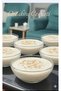 Bowl 6 Ad Glass Soup Rice Pudding Large Bowl 300 Cc Volume 13.5 cm Mouth 5 cm Heightlmith Brand - 4