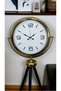 Elegance Gold Tripod Stand Clock - 2