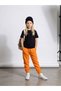Girl's Elastic Waist Cotton Tracksuit Bottom - 2