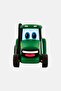 Johnny Push N Roll Tractor, Green - 5