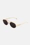 Men PERI10C UV Protection Round Sunglasses, White - 3