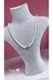 Women's Steel Pearl Necklace - 2