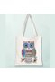 10 Pieces Paintable Owl Painting Bag - Adult and Kids Activity Kit - Educational Hobby Gift - 4