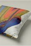 Fluid Form Abstract Patterned Throw Pillow Cover 042 – Modern Decorative Pillowcase 45X45 cm - 3