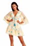 Women’s Embroidered Boho Mini Dress