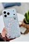 Flexible Silicone Case with a Pink Floral Design and a Handle, Compatible with iPhone 17 Pro Max/18 Pro Max. - 3