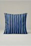 Navy Line Throw Pillow Cover 048 – Striped Modern 45X45 cm Decorative Pillow Cover