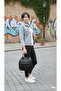 Two-In-One, Three-Zippered, Multi-Compartment, Functional, Multi-Functional Shoulder and Backpack Bag - 4