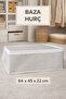 Set of 7 - Bed Base Storage Organizer, Under-Bed Organizer, Storage Organizer, 6-Piece Travel Bag Organizer - 4
