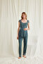 Women'S, Viscose, Green, V-Neck, Lace, Maternity 3-Piece Pajama Set - 7
