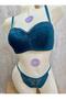 Unpadded Women's Lace Bra Set