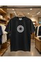 Turkish Coffee Cup Printed Regular Fit 100% Cotton Black T-Shirt