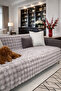 Plush Sofa Cover 175x215 cm bubble – Non-Slip Couch Cover, Sofa Bed Cover