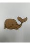 10 Pieces Wooden Whale Painting School Event Activity Art 15 cm - 4