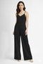 Women's Strappy Wrap Jumpsuit V-Neck Wide Leg Stylish and Comfortable