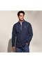 Men’s Cotton Slim Oxford Shirt with Embroidery
