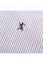 Men’s Cotton Slim Oxford Shirt with Embroidery - 4