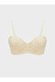 Esvab • Modern & Distinctive Underwire Unpadded Lace Strapless Bra