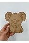 10 Pieces Koala Wooden Painting School Event Activity Art 15 cm - 3
